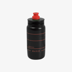 Bidão de ciclismo Pro 550ml preto e vermelho