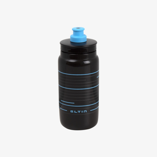 Bidão de ciclismo Pro 550ml preto e azul