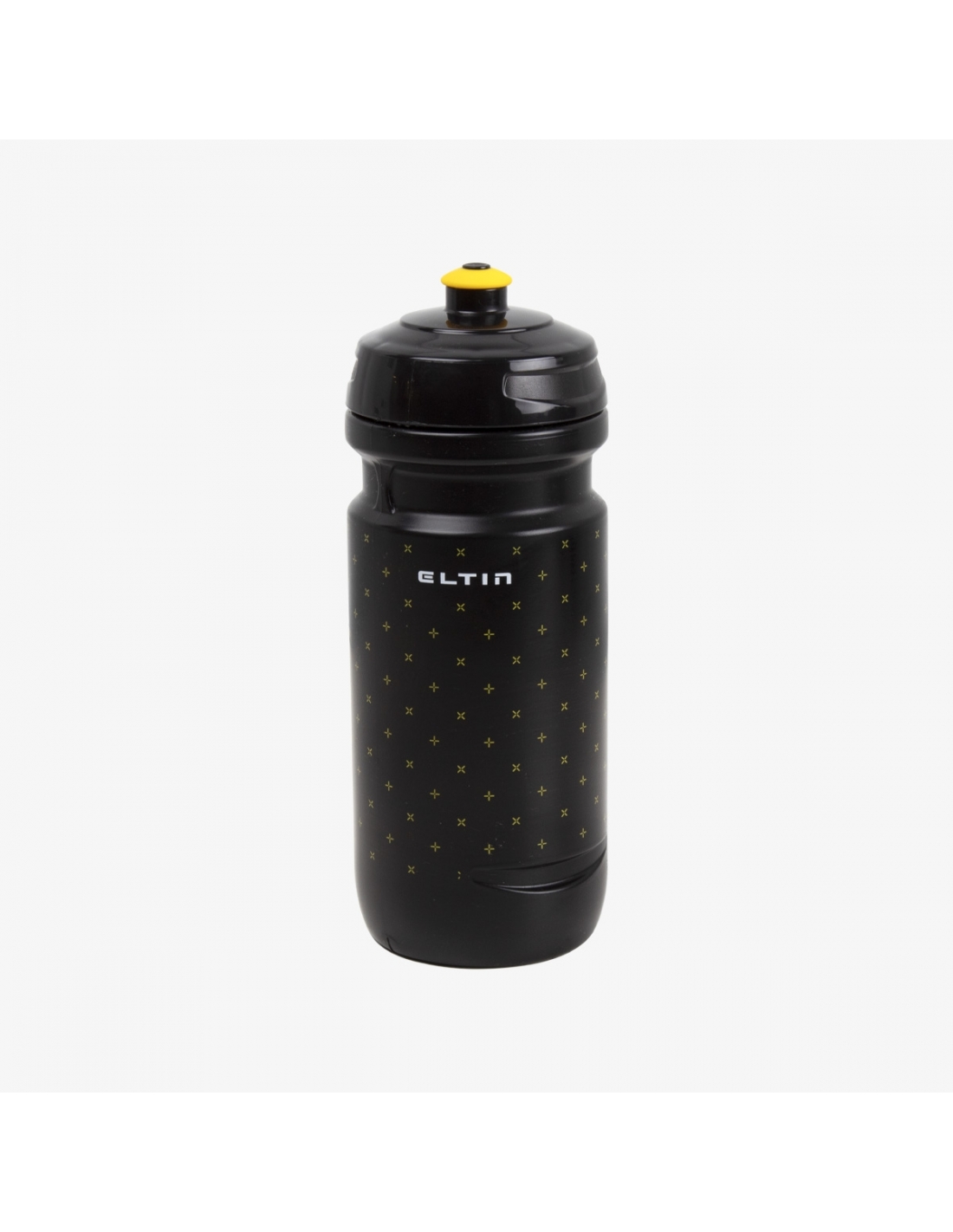 Eltin cycling bottle 600ml black and yellow