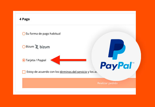 How to pay for your orders in 3 with PayPal